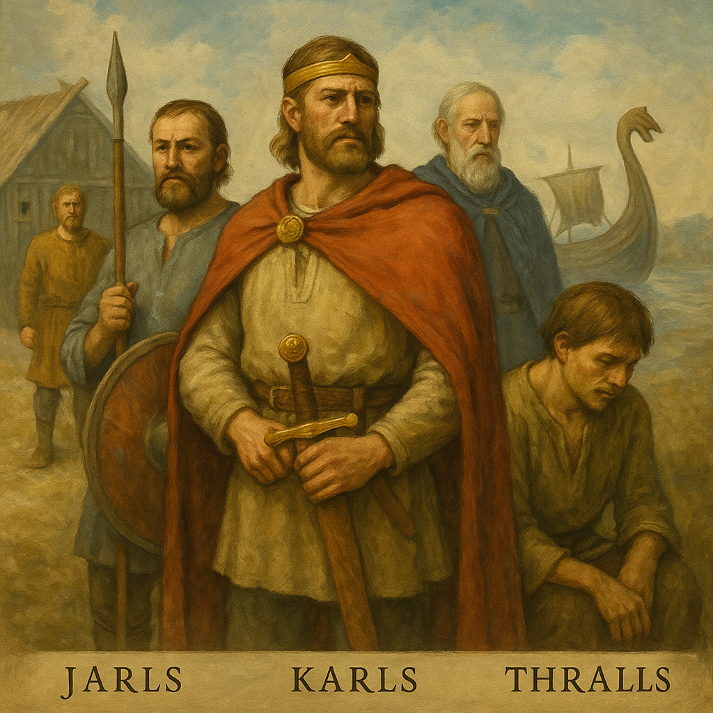 Darstellung der gesellschaftlichen Stände in der Wikingerzeit